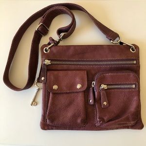 Fossil Long Live Vintage Crossbody Leather Bag
